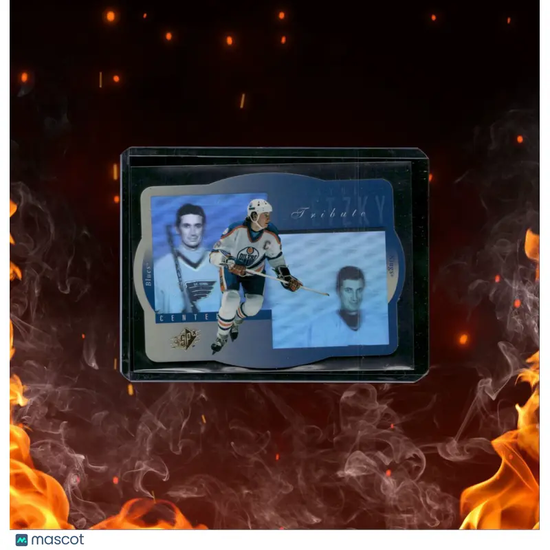 1996-97 Upper Deck SPx Wayne Gretzky Tribute Die-Cut #GT1