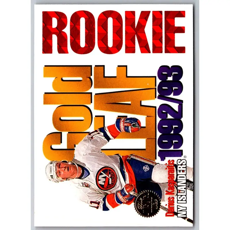 1993 Leaf Gold Rookie Darius Kasparaitis #13
