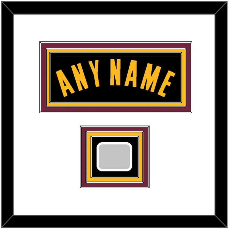 Cleveland Name & Finals Patch - Black Pride (2015-2017) - Triple Mat 1