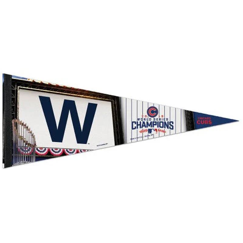 Chicago Cubs 2016 World Series Champions Premium Felt Collector's Pennant - Wincraft