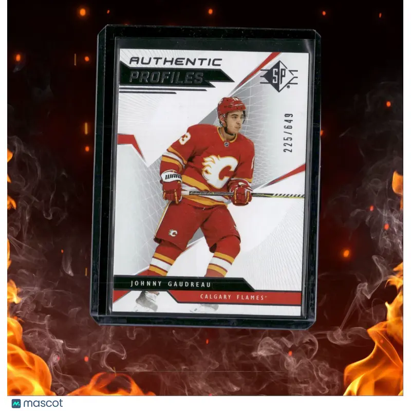 2018-19 SP Authentic Johnny Gaudreau Authentic Profiles 225/649 #AP-JG