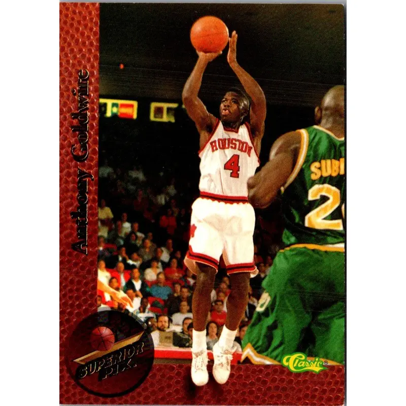 1995 Classic Superior Pix Anthony Goldwire #73