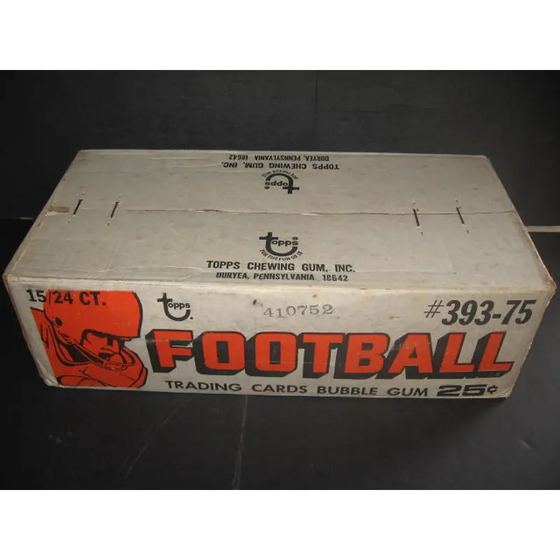 1975 Topps Football Cello Case (15 Box)