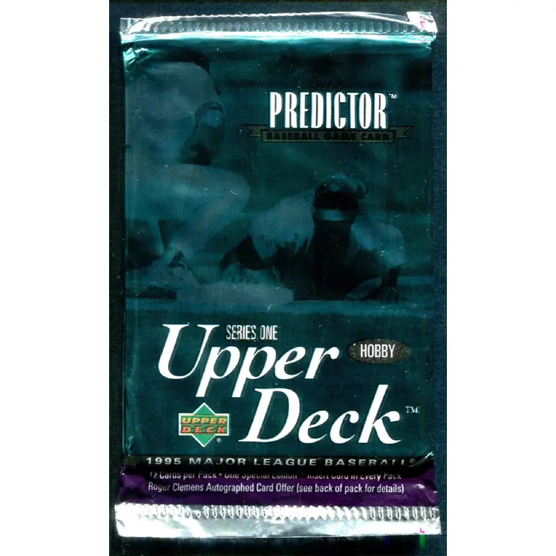 1995 Upper Deck Baseball Unopened Series 1 Pack (Hobby) (12)