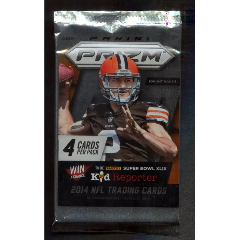 2014 Panini Prizm Football Unopened Pack (4)