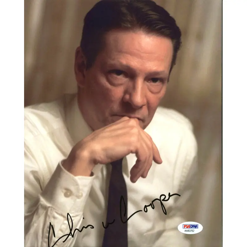 Chris Cooper American Beauty Authentic Signed 8X10 Photo PSA/DNA #AA83762