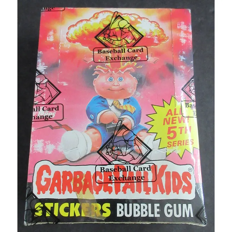 1986 Topps Garbage Pail Kids Series 5 Unopened Wax Box (w/o price) (Canada) (Non) (BBCE)