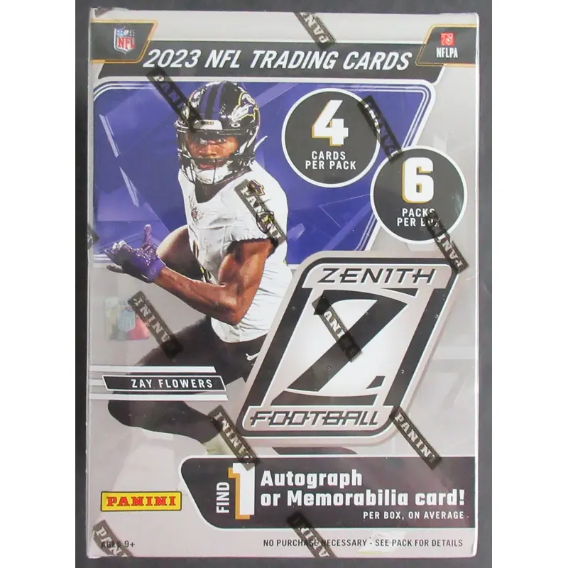 2023 Panini Zenith Football Blaster Box (6/4)