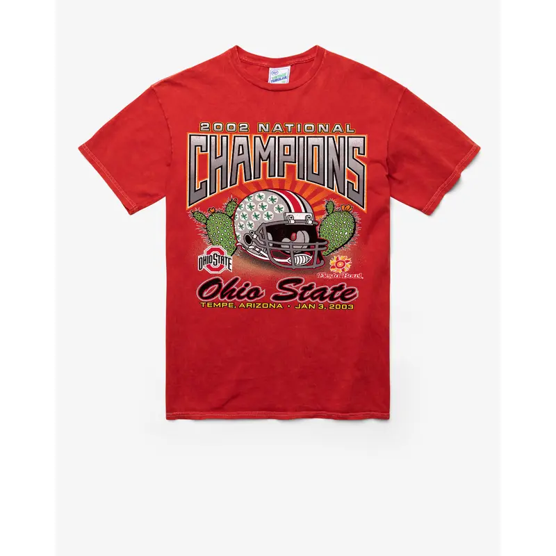 OHIO STATE BUCKEYES H-BOWLS LOCKER VINTAGE '47 TUBULAR TEE