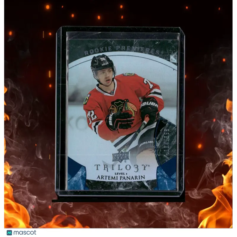 2015-16 Upper Deck Trilogy Artemi Panarin Premiers Level 1 Rookie 104/999 #115