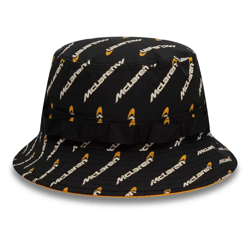 McLaren x Reiss Black Adventure Bucket Hat