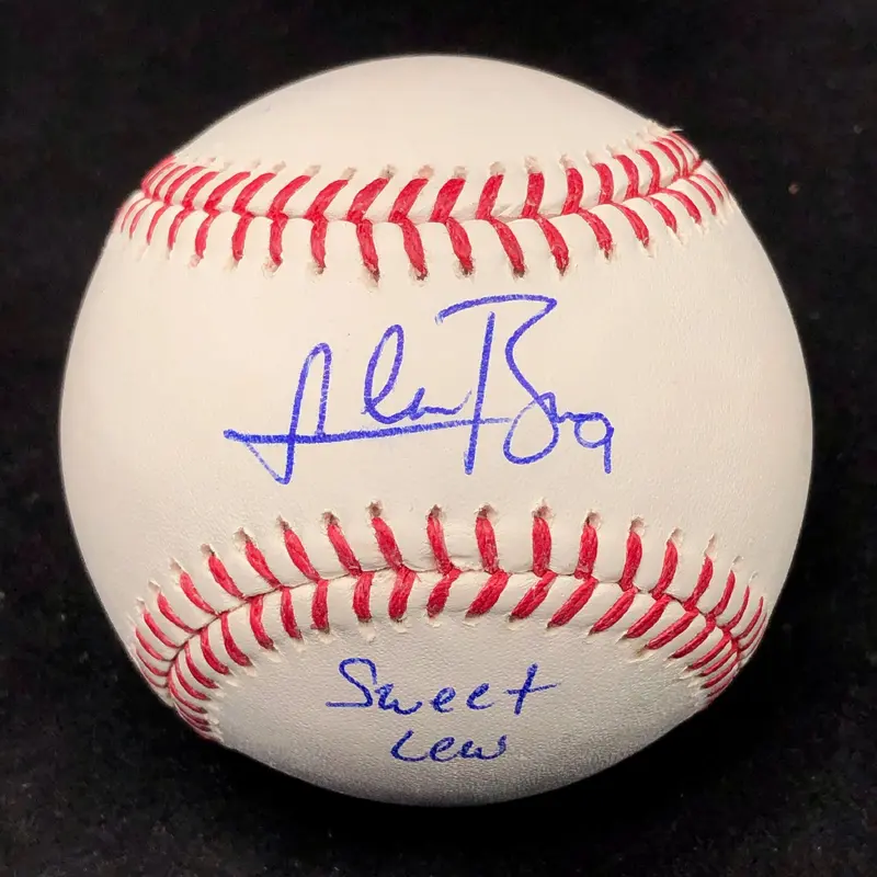 Lewis Brinson signed baseball PSA/DNA Miami Marlins autographed