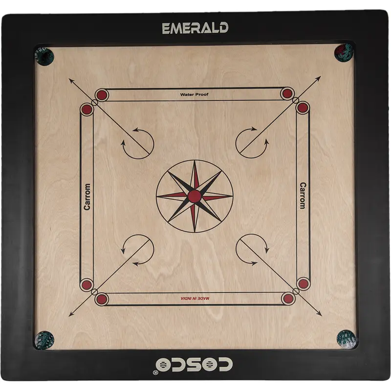 Cosco Carrom Borad Emerald 35 Inches | KIBI Sports