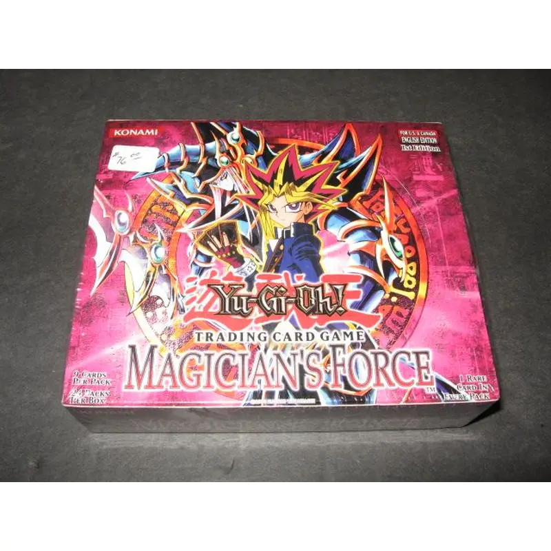 Yu-Gi-Oh Magicians Force Booster Box 1st Edition