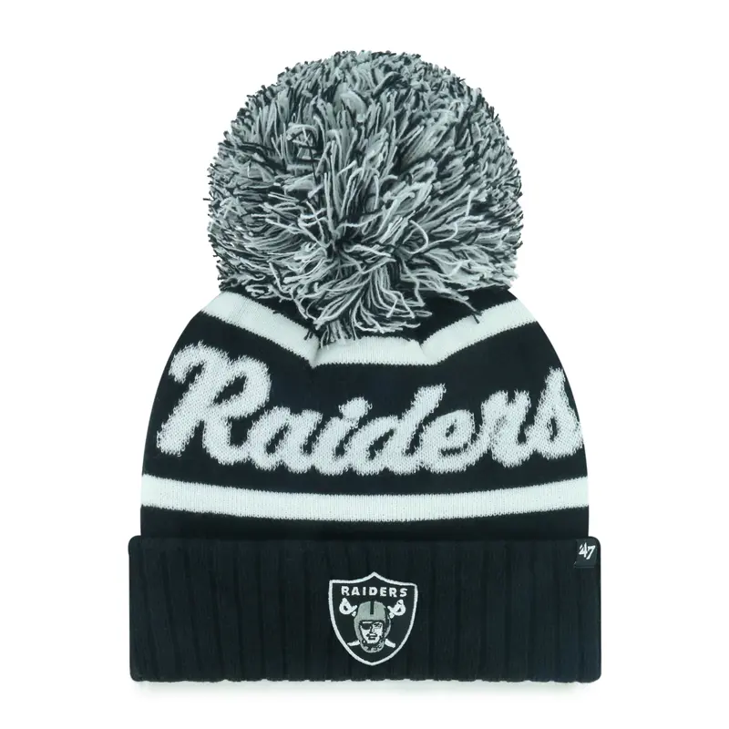 LAS VEGAS RAIDERS SPIRITED '47 CUFF KNIT WOMENS