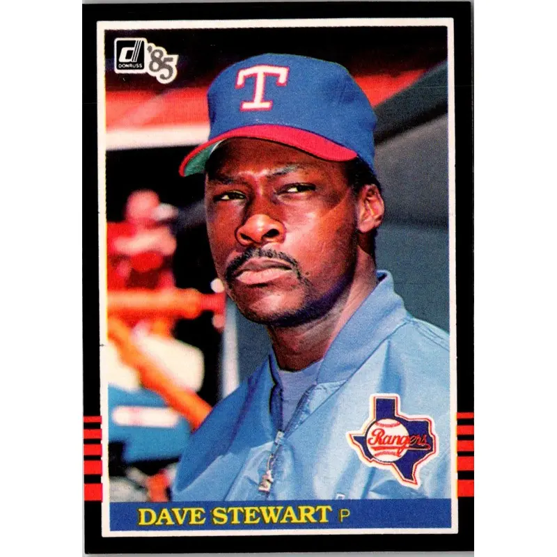 1985 Donruss Dave Stewart #343