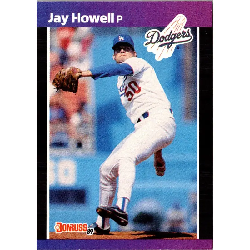 1989 Donruss Jay Howell #610