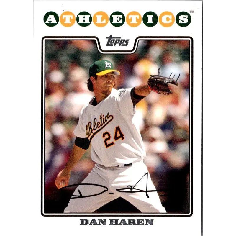 2008 Topps Dan Haren #245