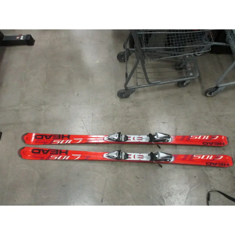 Used Head C105 177cm Skis W/ Tyrolla Bindings