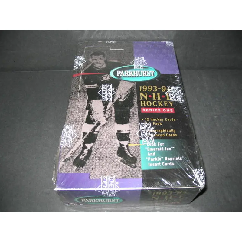1993/94 Upper Deck Parkhurst Hockey Series 1 Box