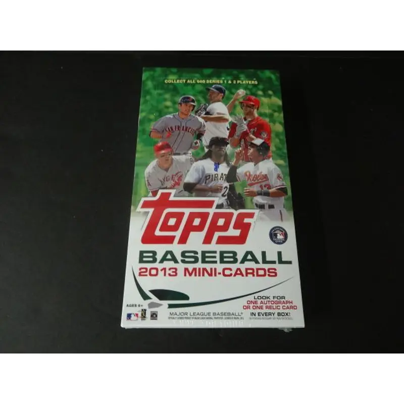 2013 Topps Mini Baseball Box