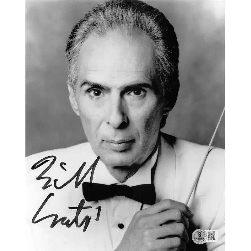 Bill Conti Rocky Authentic Signed 8x10 Vertical Photo Autographed BAS 2