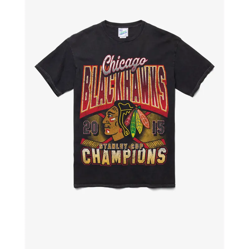 CHICAGO BLACKHAWKS VINTAGE STANLEY LOCKER VINTAGE '47 TUBULAR TEE