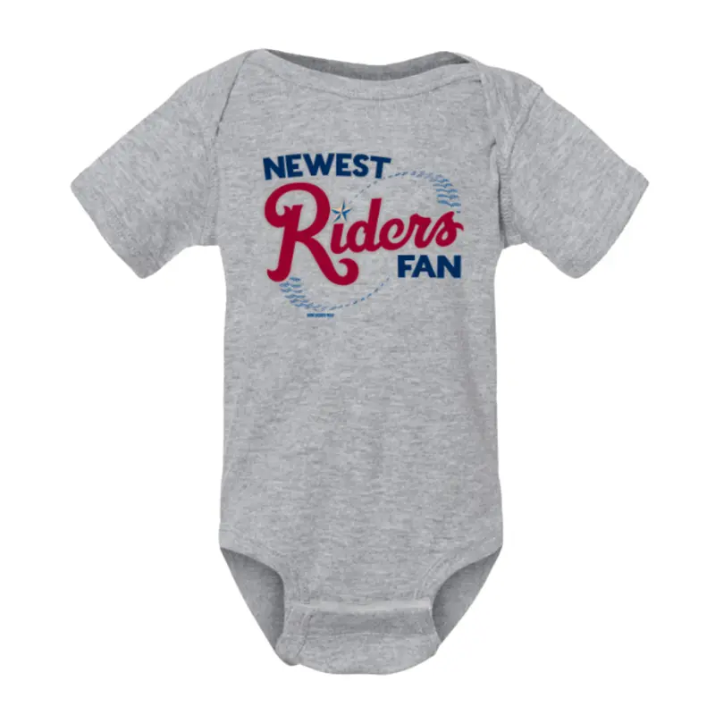 Infant Newest Riders Fan Onesie