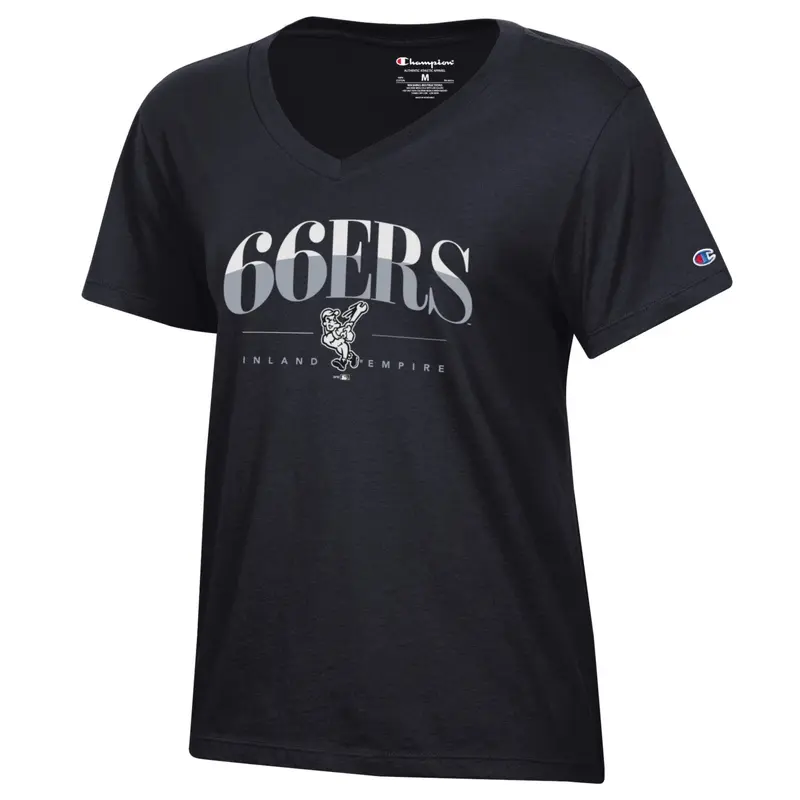 Inland Empire 66ers Champion Women's Core V-neck tee