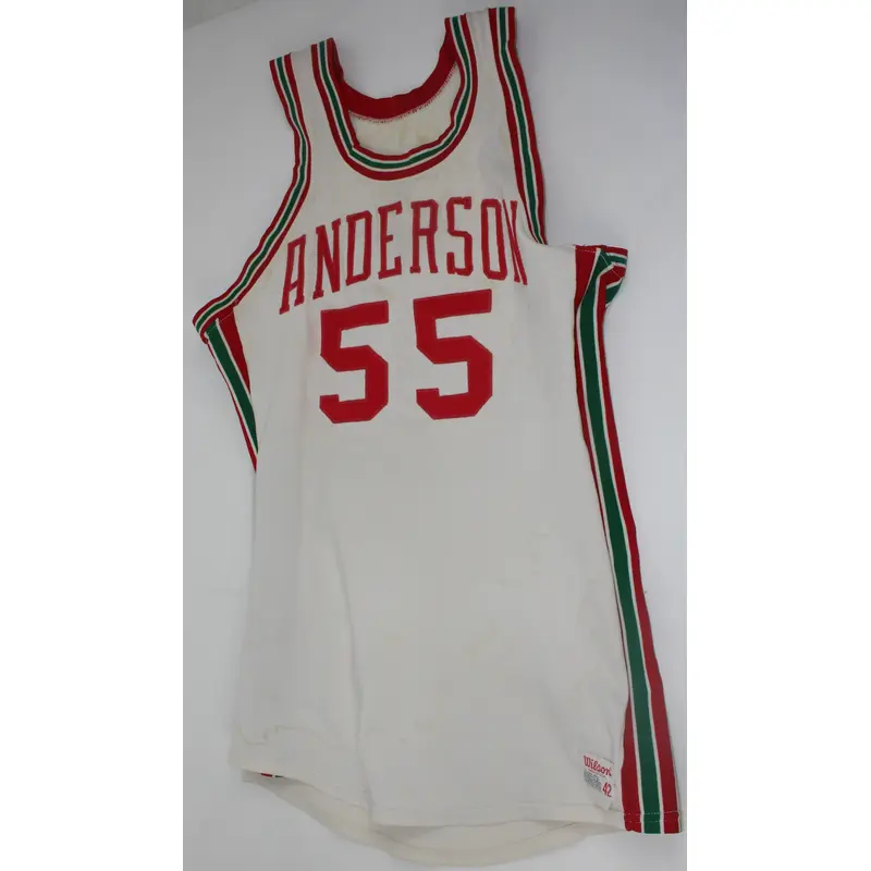 Vintage Anderson, Indiana H.S. Home Basketball Uniform