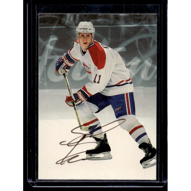 1995-96 Parkhurst International - Autograph Series - Saku Koivu /1500