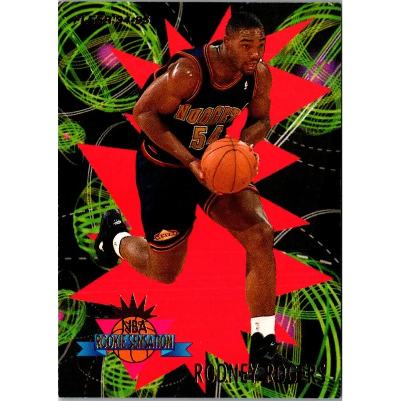 1994 Fleer Rookie Sensations Rodney Rogers #22