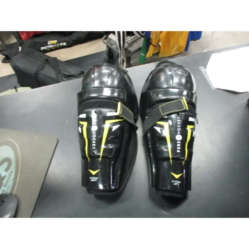 Used Pure Hockey 9" Shin Guards