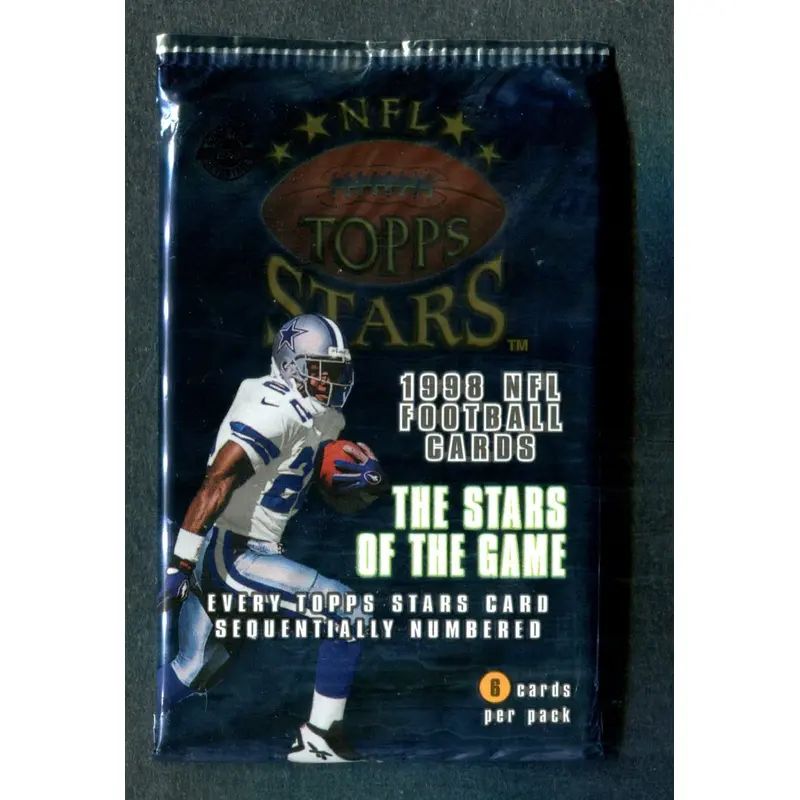 1998 Topps Stars Football Unopened Pack (HTA) (6)