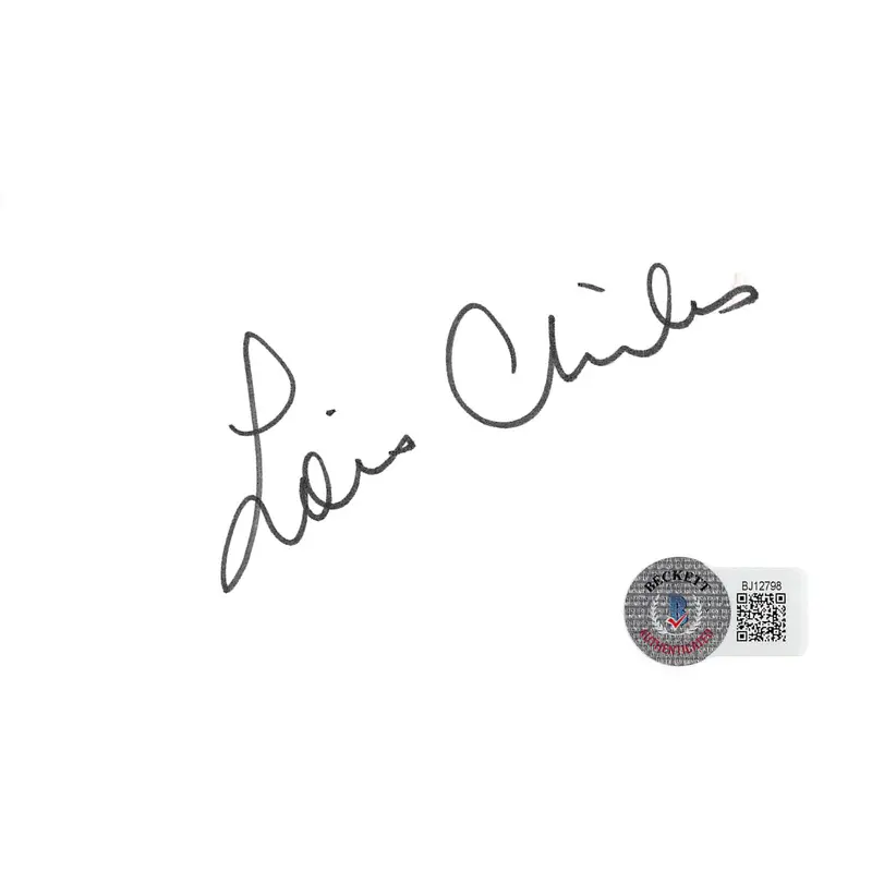 Lois Chiles Moonraker Authentic Signed 3x5 Index Card Autographed BAS #BJ12798