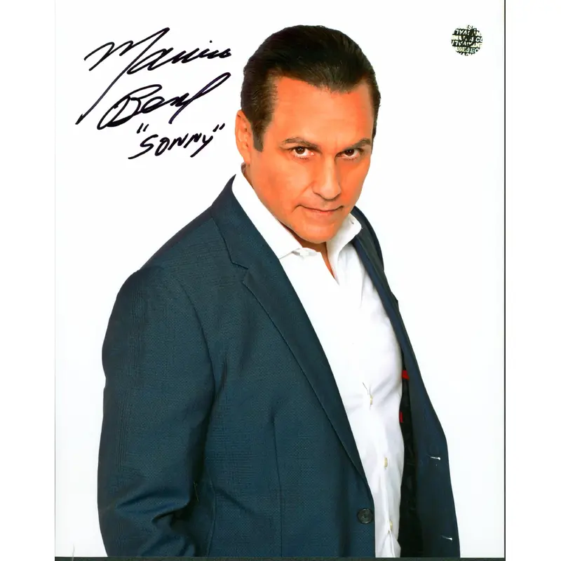 Maurice Benard General Hospital Sonny Authentic Signed 8x10 Photo Wizard World 3