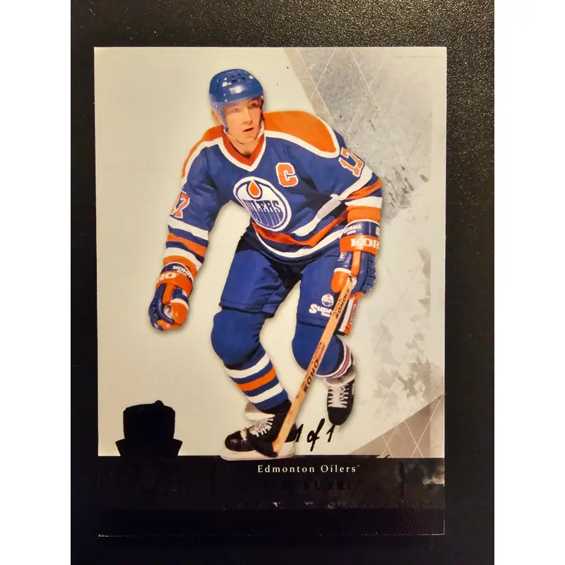 2010-11 Upper Deck The Cup - Black - Jari Kurri #57 1of1