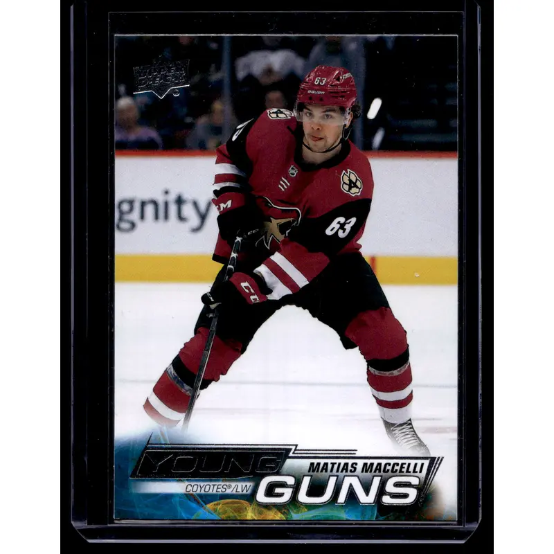 2022-23 Upper Deck - Young Guns - Matias Maccelli #216 RC