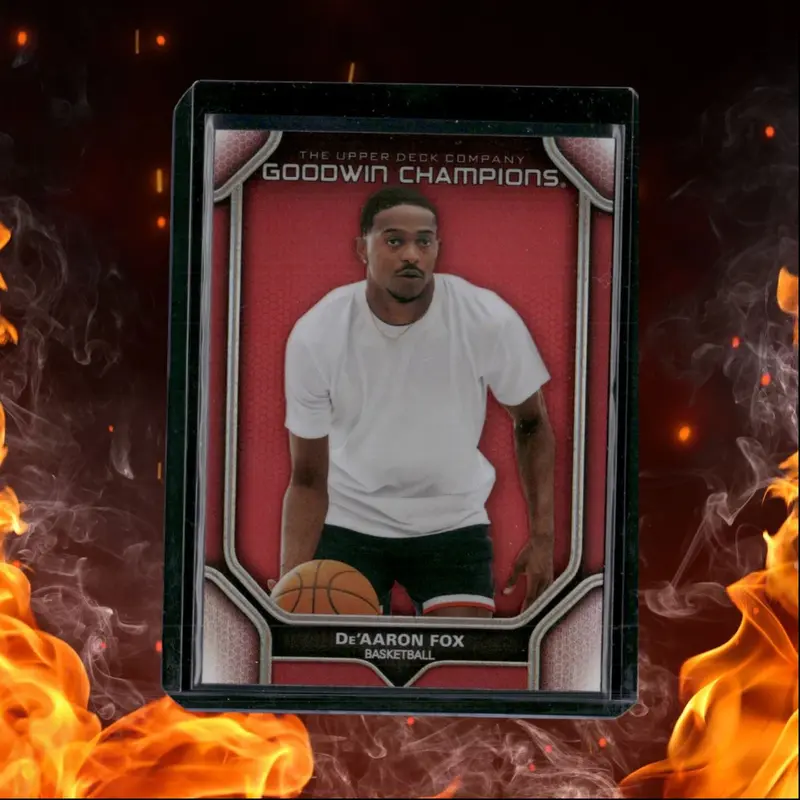 2024-25 Upper Deck Goodwin Champions De'Aaron Fox Portraits Red #P3