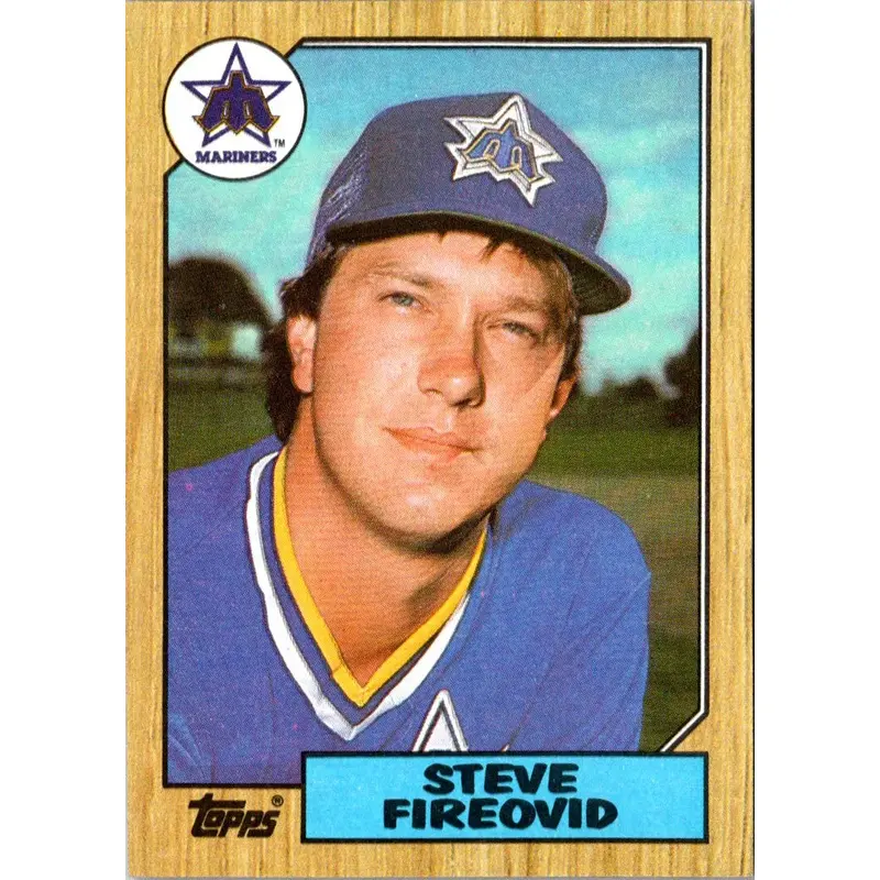 1987 Topps Steve Fireovid #357
