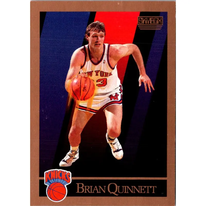 1990 SkyBox Brian Quinnett #192 Rookie