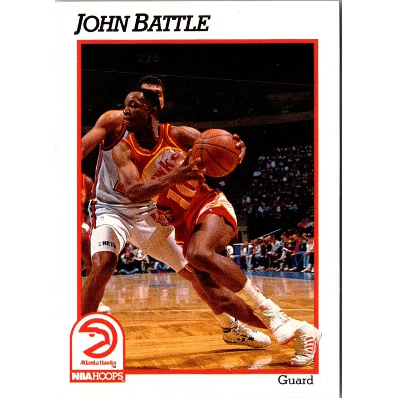1991 Hoops John Battle #1