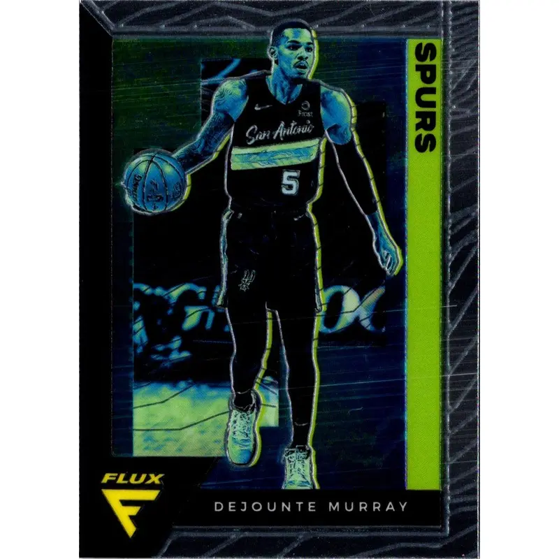 2020 Panini Flux Blue Dejounte Murray #158
