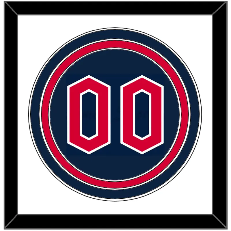 Cleveland Number - Alternate Blue - Triple Mat 1