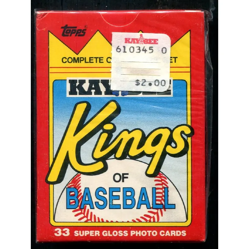 1990 Topps Baseball Kay-Bee Toys Kings of Baseball Factory Set