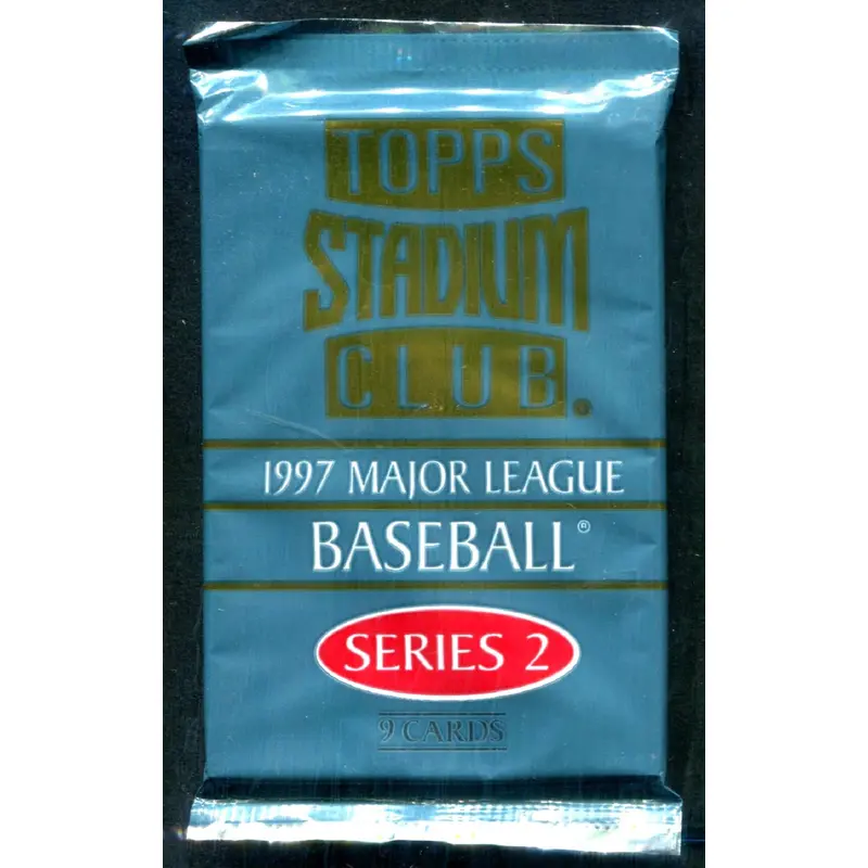 1997 Topps Stadium Club Baseball Unopened Series 2 Pack (9)
