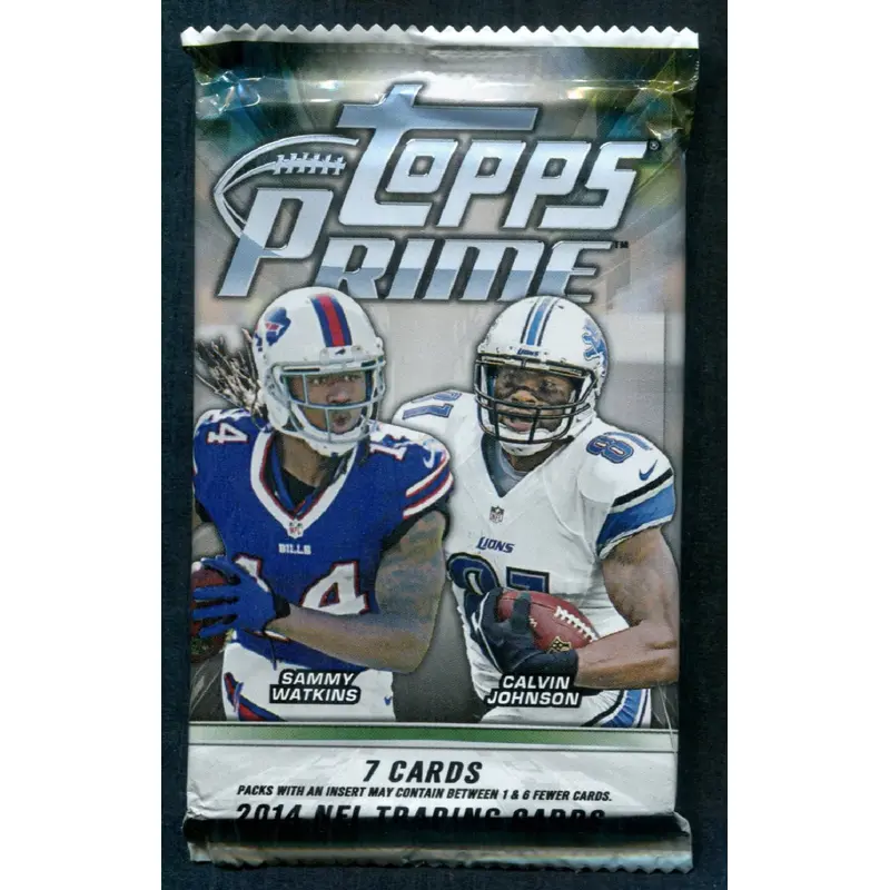 2014 Topps Prime Football Unopened Pack (7)