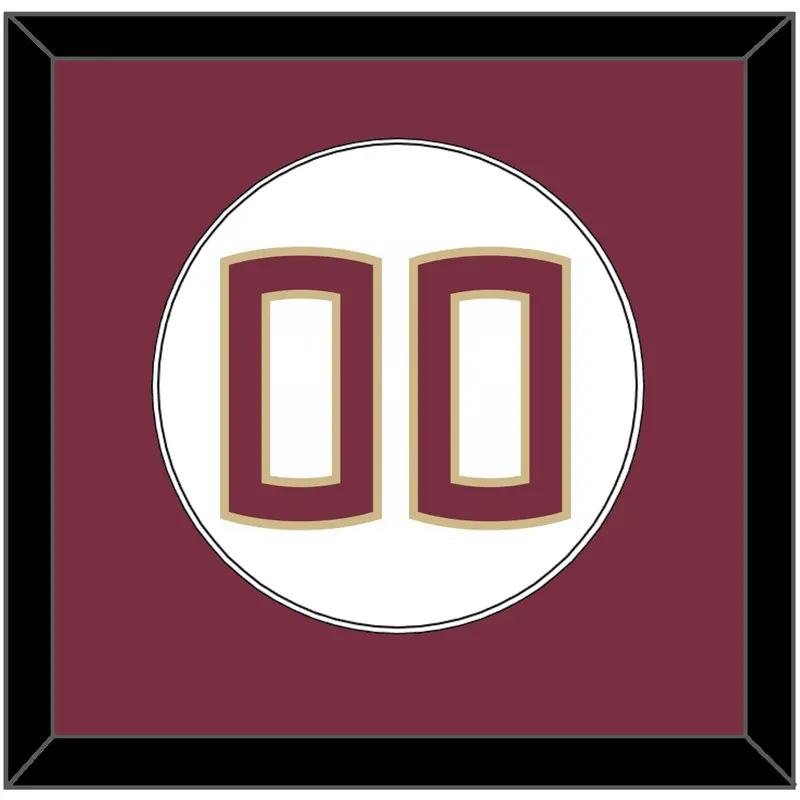 Florida State Baseball Number - Home White (2016-2018) - Single Mat 1