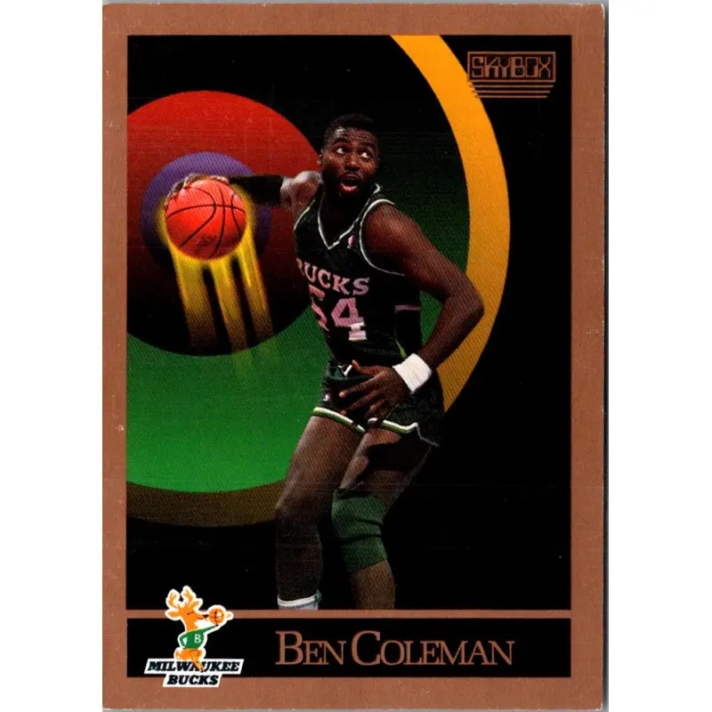 1990 SkyBox Ben Coleman #156