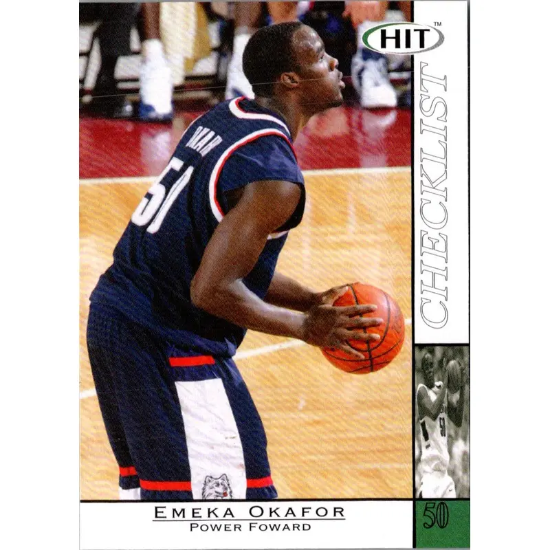 2004 SAGE HIT Emeka Okafor #50